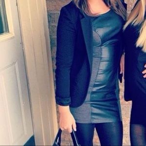 Guess dress with leather strip